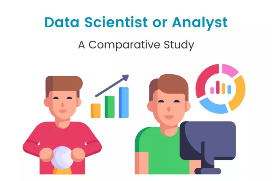 Comparison between Data Analyst and Data Scientist